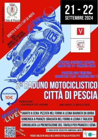 Motoraduni_2° RADUNO MOTOCICLISTICO CITTA' di PESCIA