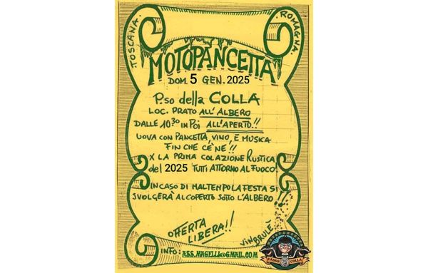 Motoraduni 25° Motopancetta