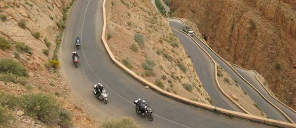 Strade avventura in moto: Tra le superbe Gorges du Dadès e Gorges du Todra