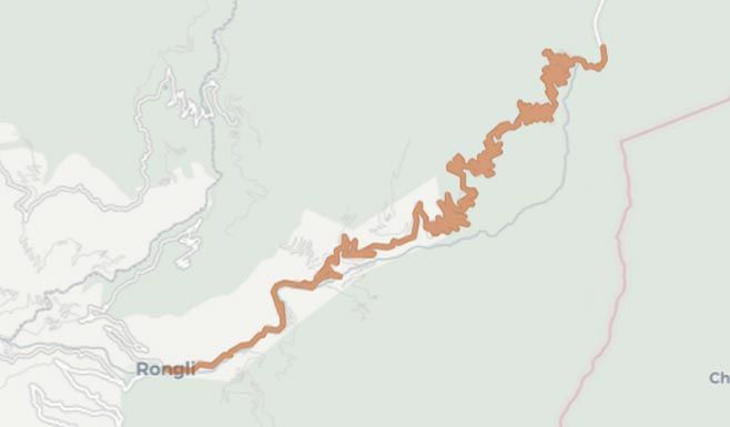 Zigzag Road to Zuluk: la strada mozzafiato dell'India - Mappa