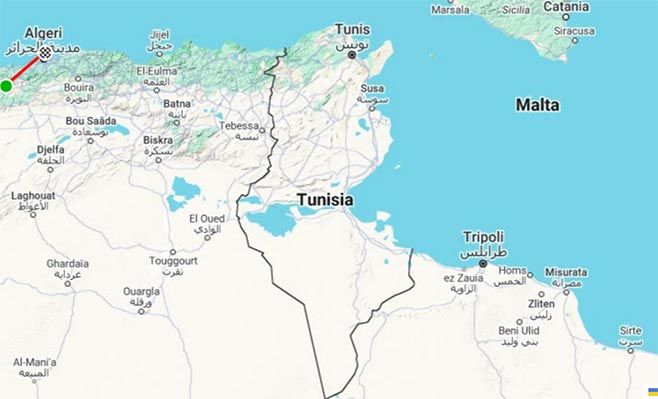 Avventura in Moto tra i Miraggi del Deserto della Tunisia - Mappa