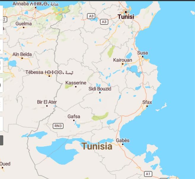 Capodanno in Tunisia in Moto: viaggio Sotto il Sole Africano - Mappa